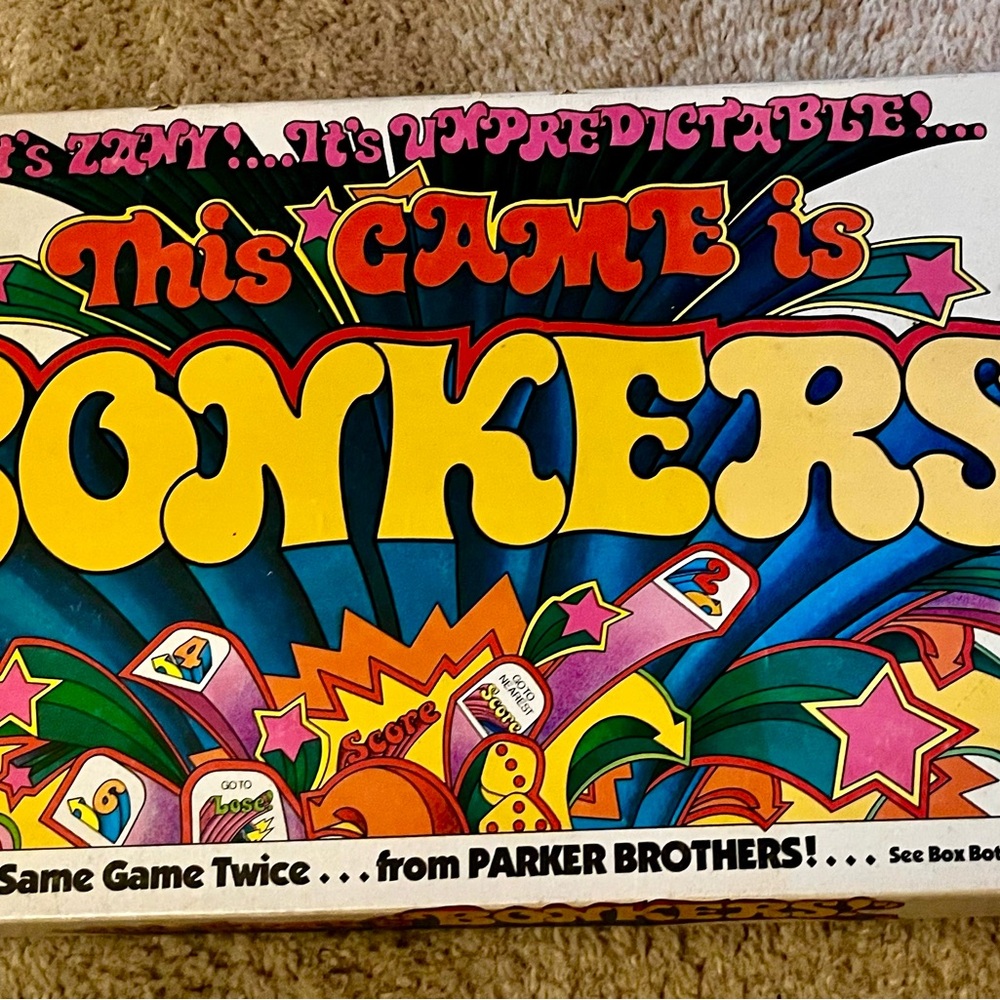 Vintage Bonkers Board Game